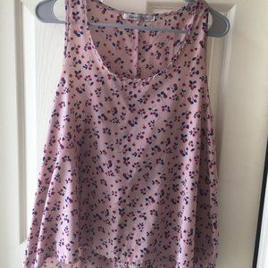 Cherry Print Flowy Tank
